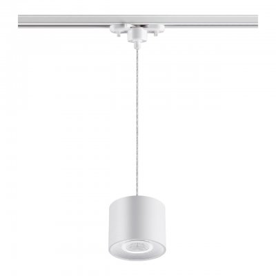 Однофазный трековый светодиодный светильник, длина провода 1.2м Novotech 358795 BIND Однофазный трековый светодиодный светильник, длина провода 1.2м Novotech 358795 BIND