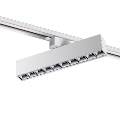 Светильник трековый однофазный трехжильный светодиодный Novotech 358858 ITER Светильник трековый однофазный трехжильный светодиодный Novotech 358858 ITER