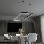 Светильник накладной/подвесной светодиодный Novotech 358874 ITER