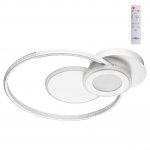 Светильник накладной светодиодный диммируемый со сменой цветовой температуры, беспроводной пульт ДУ Novotech 358925 CALM