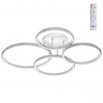 Светильник накладной светодиодный диммируемый со сменой цветовой температуры, беспроводной пульт ДУ Novotech 358930 CALM