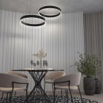 Светильник подвесной диммируемый со сменой цветовой температуры (беспроводной пульт ДУ в комплекте) Novotech 358957 ITER