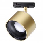 Светильник трековый однофазный трехжильный светодиодный с переключателем цветовой температуры Novotech 358975 GIRO