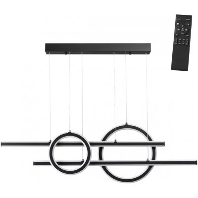 Светильник подвесной светодиодный диммируемый, в комплекте беспроводной пульт ДУ, длина провода 2м Novotech 359183 ONDO