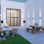 Светильник ландшафтный настенный светодиодный Novotech 359304 CALLE
