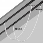 Трековый светильник «ГИБКИЙ НЕОН» для низковольтного шинопровода FLUM Novotech 359332 RAMO