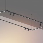 Светильник диммируемый со сменой цветовой температуры (управление - пульт ДУ/ приложение Smart Life) Novotech 359368 GLAT