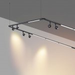 Светильник диммируемый со сменой цветовой температуры (управление - пульт ДУ/ приложение Smart Life) Novotech 359369 GLAT