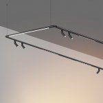 Светильник диммируемый со сменой цветовой температуры (управление - пульт ДУ/ приложение Smart Life) Novotech 359370 GLAT