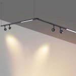 Светильник диммируемый со сменой цветовой температуры (управление - пульт ДУ/ приложение Smart Life) Novotech 359376 GLAT