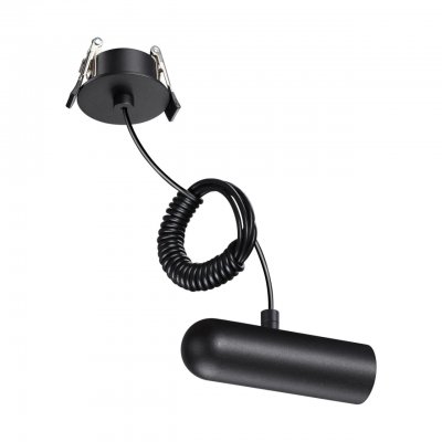 База встраиваемая для ввода питания с заглушкой и проводом-подвесом (длина провода – 2м) Novotech 359384 GLAT