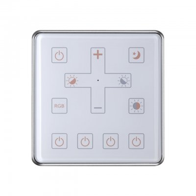 Беспроводной пульт дистанционного управления (настенная панель) (2.4G + Mesh) для арт. 359362-359377 Novotech 359393 GLAT