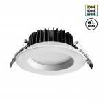 Встраиваемый светодиодный светильник с переключателем цветовой температуры Novotech 359413 DRUM