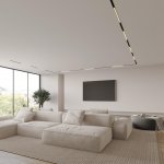 Трековый низковольтный смарт-светильник диммируемый со сменой цв.температуры, (пульт ДУ/Tuya Smart L Novotech 359483 FLUM