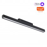 Трековый низковольтный смарт-светильник диммируемый со сменой цв.температуры, (пульт ДУ/Tuya Smart L Novotech 359486 FLUM