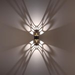 359537 STREET NT25 000 черный Светильник ландшафтный настенный IP65 LED 2*5W 3000К 100-240V NETZ