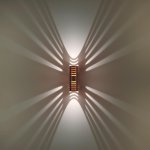 359539 STREET NT25 000 коричневый Светильник ландшафтный настенный IP65 LED 2*5W 3000К 100-240V NETZ