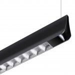 359550 LEDO NT25 000 черный Светильник подвесной диммир. со сменой цв.темпер. (пульт ДУ/прилож. Smart Life) IP20 LED 36W 220-240V 3000-5700К ITER