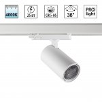 359569 PORT NT25 000 белый Светильник трехфазный трековый светодиодный IP20 LED 25W 4000K 220-240V HELIX