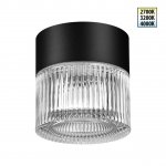 359716 STREET NT25 714 черный Светильник ландшафтный с переключ. цветовой температуры IP65 LED 12W 100-240V 2700К\3200К\4000К ESTIMA