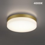 359733 STREET NT25 780 золото матовое Светильник ландшафтный с переключ. цв. температуры и мощности LED IP65 20/25/30W 180-265V 2700К\3200К\4000К OPAL