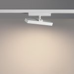 359780 PORT NT25 260 белый Светильник однофазный трехжильный трековый с переключ. цв. температуры IP20 LED 12W 180-265V 2700К/3200К/4000К STRATUS