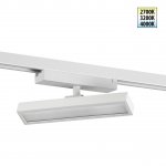 359780 PORT NT25 260 белый Светильник однофазный трехжильный трековый с переключ. цв. температуры IP20 LED 12W 180-265V 2700К/3200К/4000К STRATUS