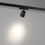 359808 PORT NT25 278 черный Светильник трековый однофазный трехжильный IP20 LED 10W 180-265V 4000К SOLETTE