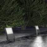 359827 STREET NT25 764 темно-серый Светильник (прожектор) ландшафтный светодиодный IP66 LED 100W 4000K 100-300V ARMIN