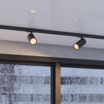 359921 PORT NT26 000 черный Светильник однофазный трехжильный трековый IP20 LED 20W 220-240V 3000К SELENE