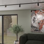 359923 PORT NT26 000 черный Светильник однофазный трехжильный трековый IP20 LED 20W 220-240V 4000К SELENE