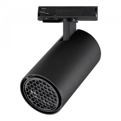 359923 PORT NT26 000 черный Светильник однофазный трехжильный трековый IP20 LED 20W 220-240V 4000К SELENE