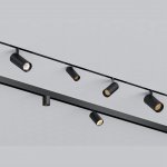 359960 PORT NT25 220 черный Трековый светильник с переключ. цв. темпер. IP20 LED 3000К\4000К\6000К 30W 90-240V VECTOR