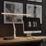 359968 LEDO NT26 000 белый Лампа настольная диммируемая полного спектра IP20 LED 24W 220V 4000K 1670Лм STUDI