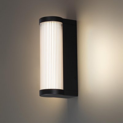 359984 STREET NT26 000 черный Светильник фасадный IP65 LED 12W 220-240V 3000K FLUO