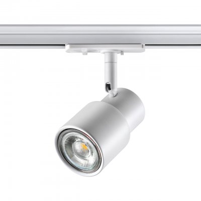 Светильник трековый для однофазного двухжильного (универсального) шинопровода Novotech 370927 MOLO Светильник трековый для однофазного двухжильного (универсального) шинопровода Novotech 370927 MOLO