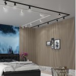 Светильник трековый для однофазного двухжильного (универсального) шинопровода Novotech 370932 MOLO