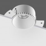 370995 WIR NT25 000 белый Светильник встраиваемый для ГКЛ потолка IP20 GU10 50W 220V NIMBUS