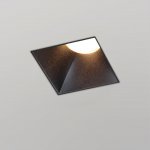 370998 WIR NT25 000 черный Светильник встраиваемый для ГКЛ потолка IP20 GU10 50W 220V NIMBUS