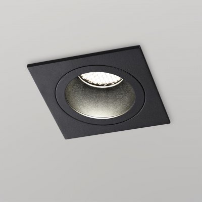 371006 WIR NT25 000 черный Светильник встраиваемый IP20 GX53 12W 220-240V GEMINI