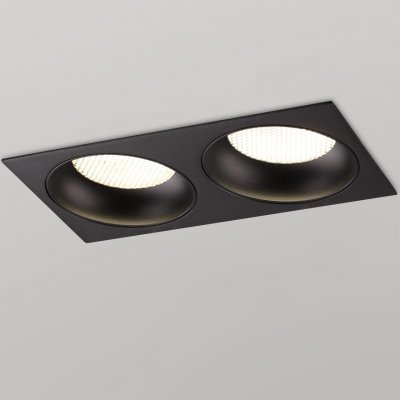 371008 WIR NT25 000 черный Светильник встраиваемый IP20 GX53 12W 220-240V GEMINI