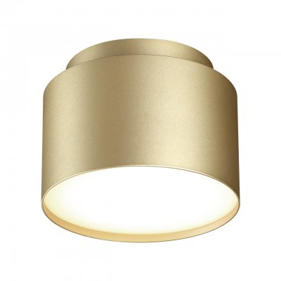 371039 OVER NT25 454 золото матовое Светильник накладной IP20 GX53 12Вт 220-240V LIRIO