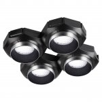 371056 WIR NT26 000 черный Светильник встраиваемый в натяжной потолок IP20 GU10 max.12W 220V VARIO