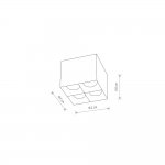 Накладной светильник Nowodvorski Midi Led 10047