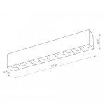 Накладной светильник Nowodvorski Midi Led 10053