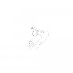 Трековый светильник Nowodvorski Lvm Spot 10147