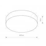 Потолочный cветильник Nowodvorski Arena Black (Cерия Arena, Цвет Черный) арт. 10175