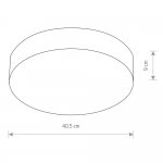 Потолочный cветильник Nowodvorski Arena Graphite (Cерия Arena, Цвет Графит) арт. 10178