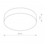 Потолочный cветильник Nowodvorski Arena Graphite (Cерия Arena, Цвет Графит) арт. 10180