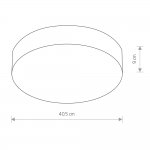 Потолочный cветильник Nowodvorski Arena White (Cерия Arena, Цвет Белый) арт. 10185